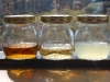 hjemmelavet infusion - de tre filtrerede spiritusser