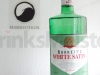 Burnetts white satin gin