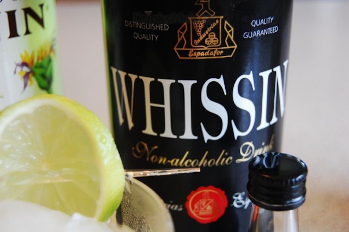 Alkoholfri “whisky” cocktail